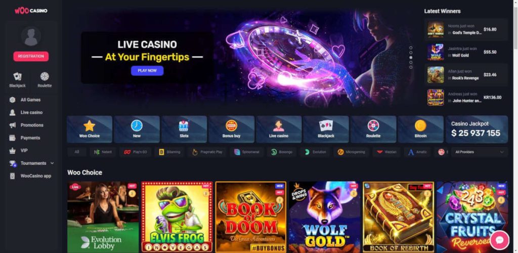Woo Online casino AUD Pokies 