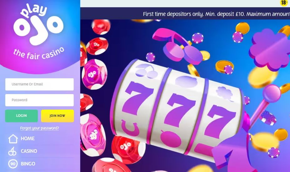 PlayOjo IE Casino Slots OJO
