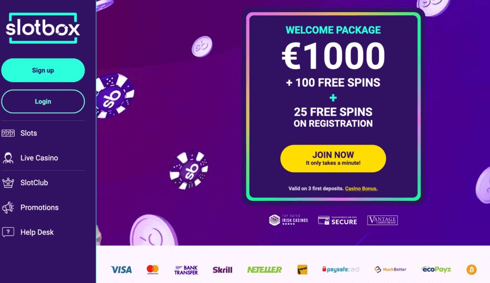 SlotBox Irish slots IE