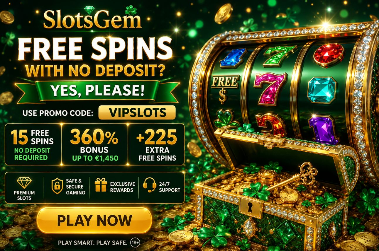 Play pokies, get free spins at SlotsGem Australian Online Casino